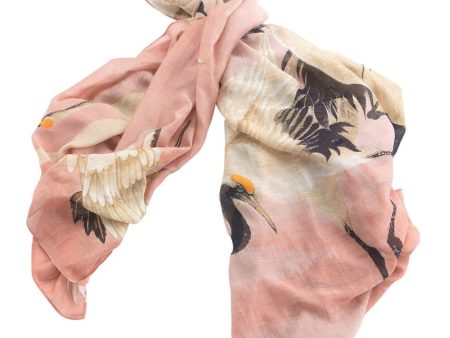 Stork Plaster Pink Scarf Sale