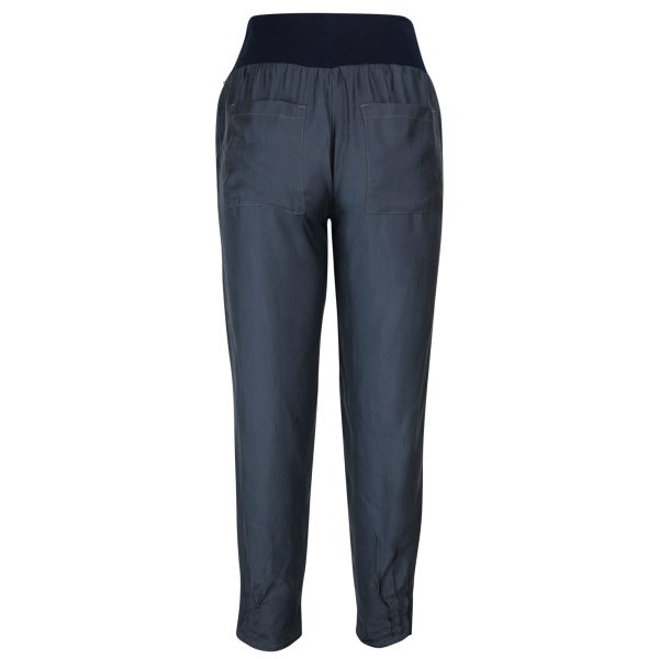 Gerrie Pull On Pant Navy Cupro Online