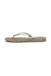 Metallic Flip Flop Platin Cheap