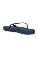 Metallic Flip Flop Indigo Fashion