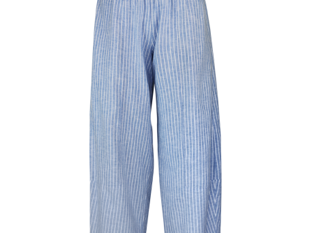 Lotti Raw P on Wideleg Cflower Stripe Pant For Cheap