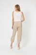 Traveller Luxe Side Button Caramel Pant Sale