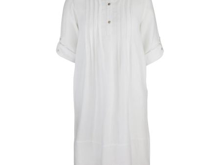 Trisha Pleat Cocoon Dress For Cheap