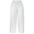 Lotti Raw P on Wideleg Lincot White Pant Online Sale