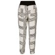 Gerrie Pull On Pant Check Print Online Hot Sale