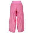 Lotti Raw P on Wideleg Yd Pink Topaz Pant Online now