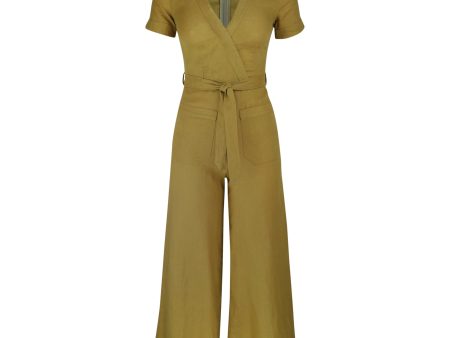 Candice Belted Jumpsuit Gem Online now