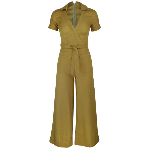 Candice Belted Jumpsuit Gem Online now