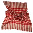 T537 Premium Red Checked Shawl on Sale