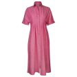 Tanya Tuck Shirt Dress Yd Pink Topaz For Sale