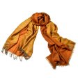 T548 Reversible Tumeric Gold Shawl Sale