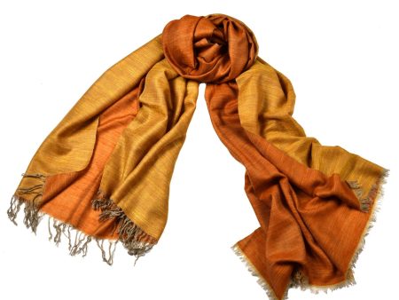 T548 Reversible Tumeric Gold Shawl Sale