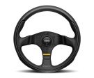 Steering Wheel - Team, 300 Diam, 40 Dish, Blk Leather, Blk Spokes Online Sale