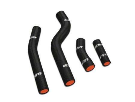 Yamaha YZ450F   WR450F Silicone Radiator Hoses, 2007-2009, Black Discount