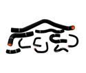 Honda Civic Silicone Radiator Hose Kit 1988-1991, Black Supply