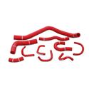 Honda Civic Silicone Radiator Hose Kit 1988-1991, Red Hot on Sale