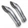 Stainless Works Extended Turn Down Tips- 2 1 2in ID Inlet 2 1 2in Body For Discount