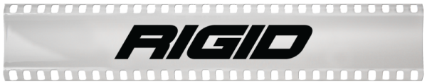 Rigid Industries 10in SR-Series Light Cover - White w Logo on Sale