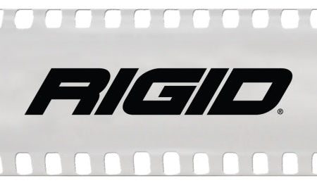 Rigid Industries 6in SR-Series Light Cover - White w Logo For Sale