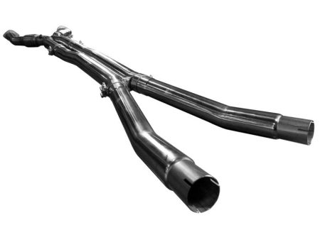 Kooks 09-14 Cadillac CTS-V Sedan Wagon (Not Coupe) LS9 6.2L 3in x 2 1 2in OEM Out X-Pipe w GREEN Cat (23113300) on Sale