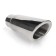 Stainless Works Double Wall 30 Deg Slash Cut Exhaust Tip 3in Body 3in ID Inlet Hot on Sale