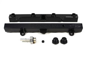 TRI-FLOW Honda K20 K24 Fuel Rail Black A2 - 3 4 Boss to AN-6 2pc. & 3 4 Boss Plug 1pc. on Sale