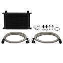 Universal 25 Row Oil Cooler Kit, Black Sale