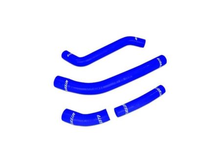 Yamaha YZ450F Silicone Radiator Hoses, 2010-2013, Blue Online Hot Sale