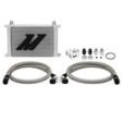 Universal 25 Row Oil Cooler Kit, Silver For Cheap